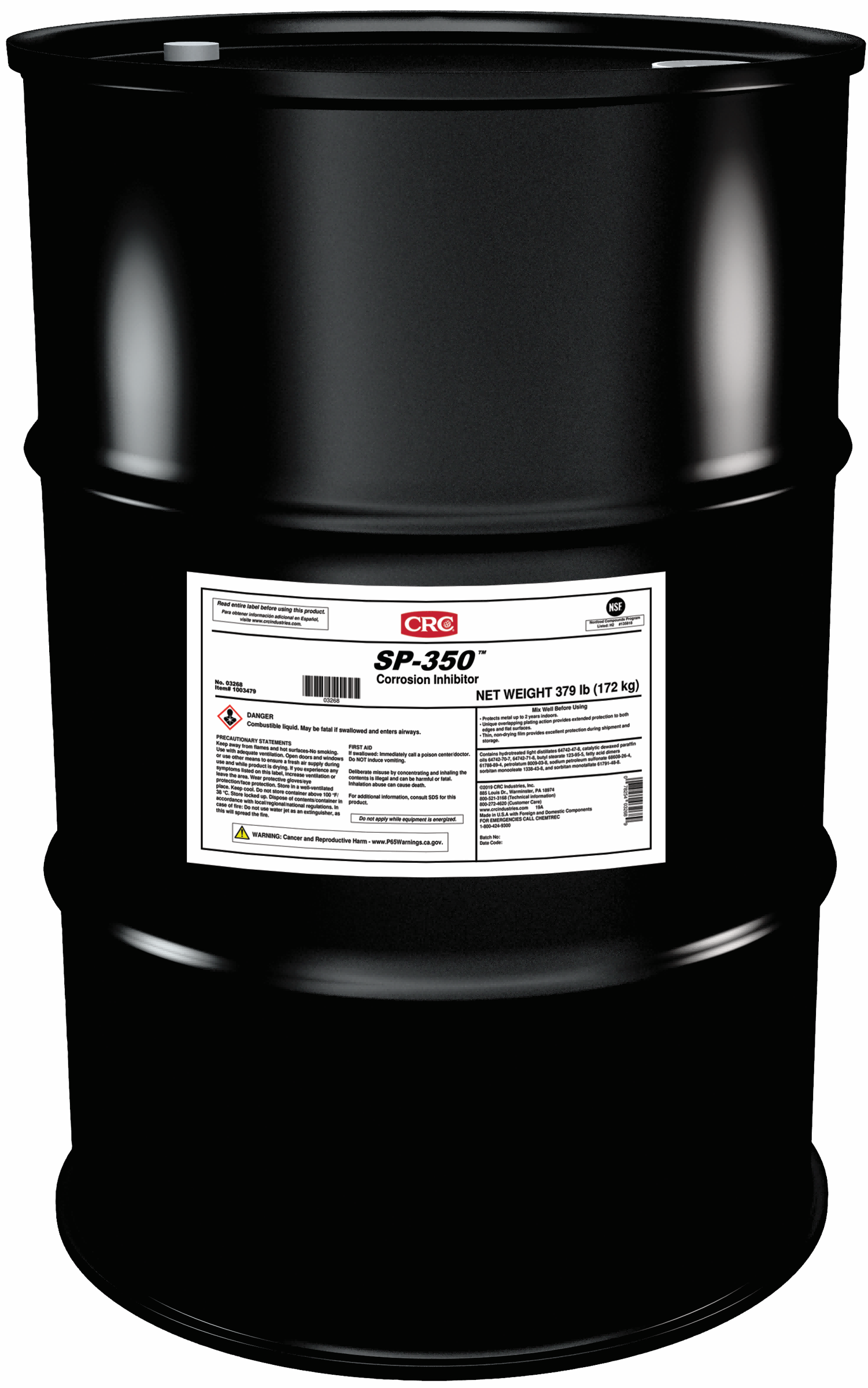 SP-350 长效防锈剂 172kg